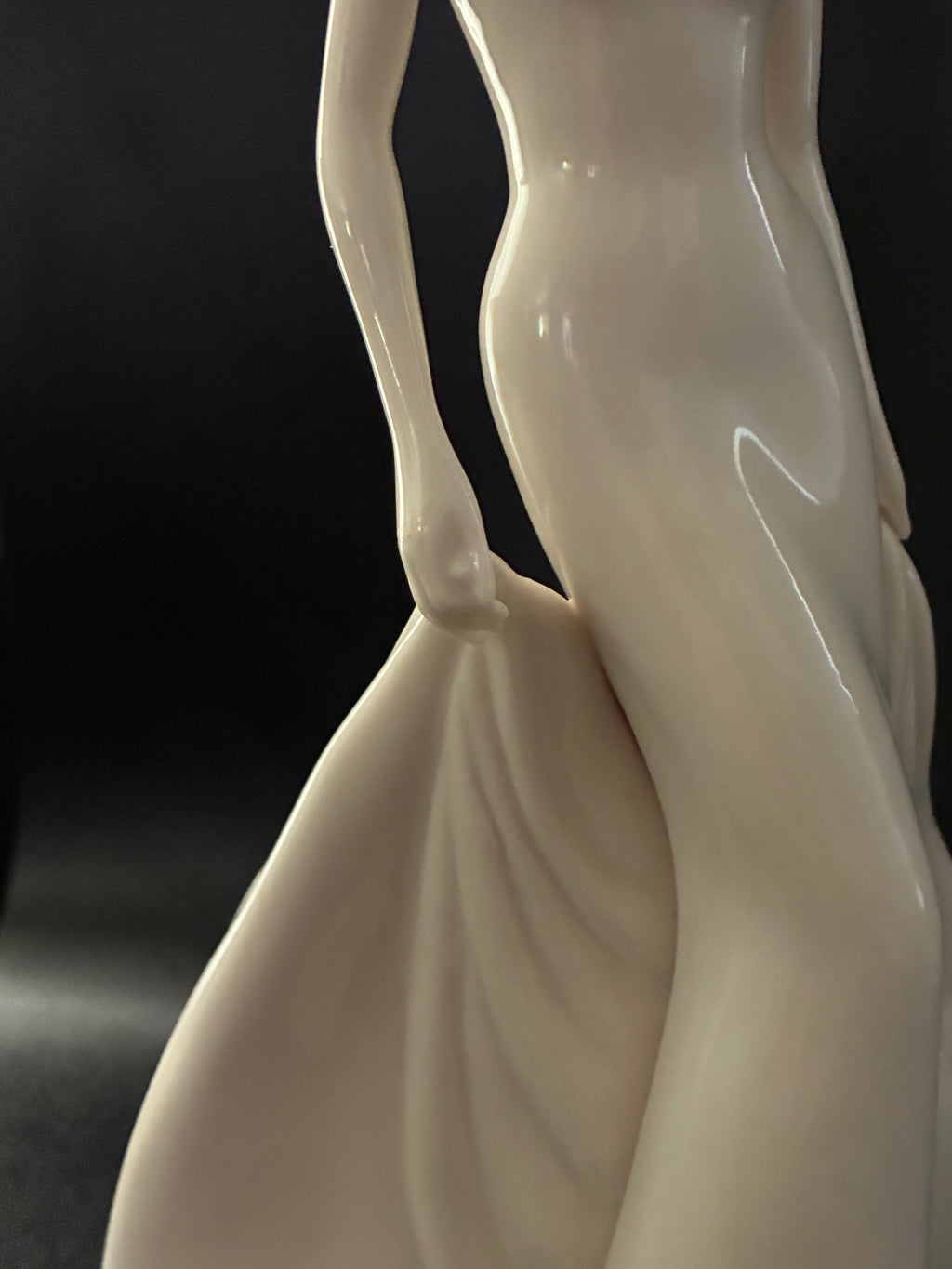 Elegance Porcelain Woman Figurine
