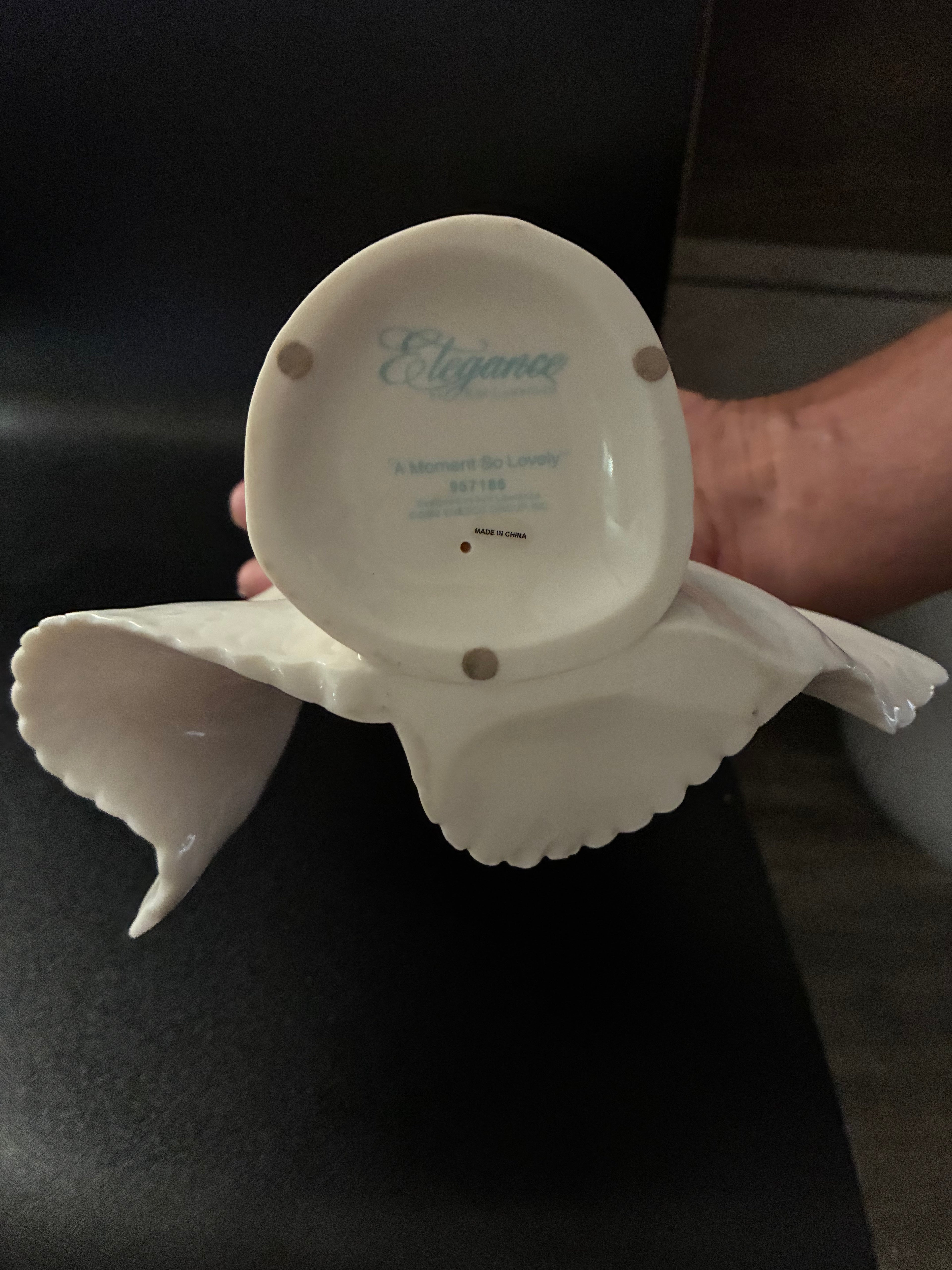 Elegance Porcelain Woman Figurine