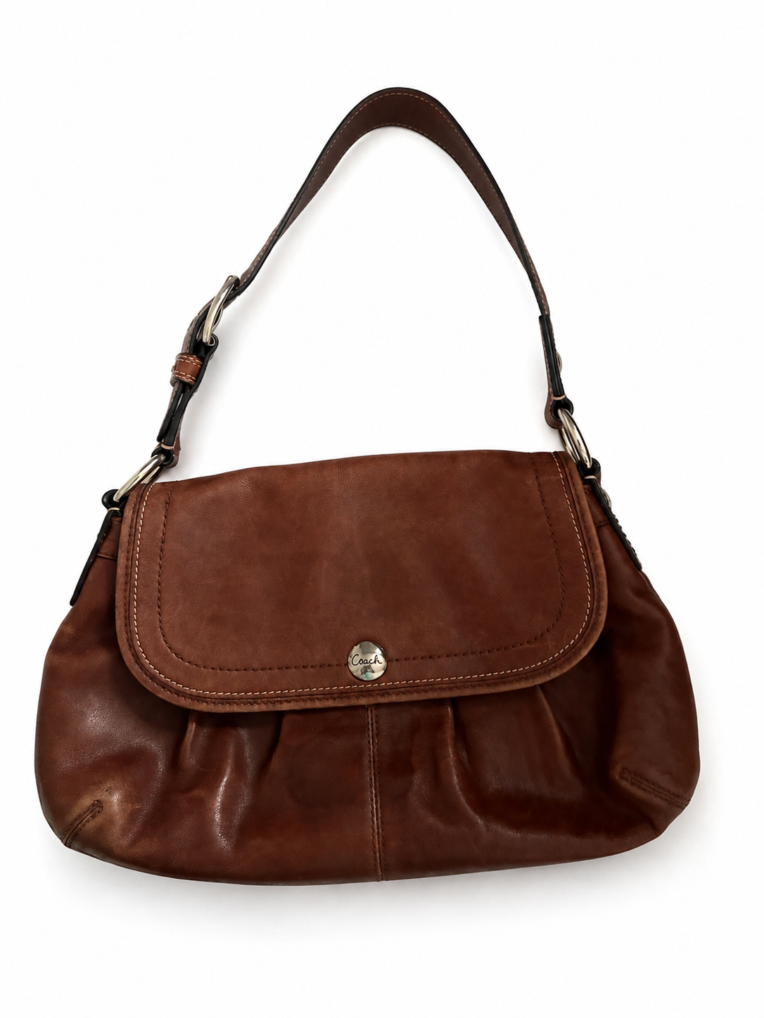 Coach Soho Pleated Flap Shoulder Bag
